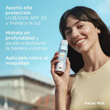 ISDIN Fotoprotector Facial Mist SPF50 100ml — Bruma Reaplicadora — DermaPharma