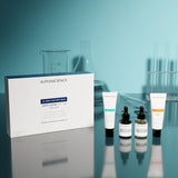 Alphascience La Box Esthétique Brightening SPF 50, kit con Alpha Bright, HA Booster, Ultra Shield y Regen