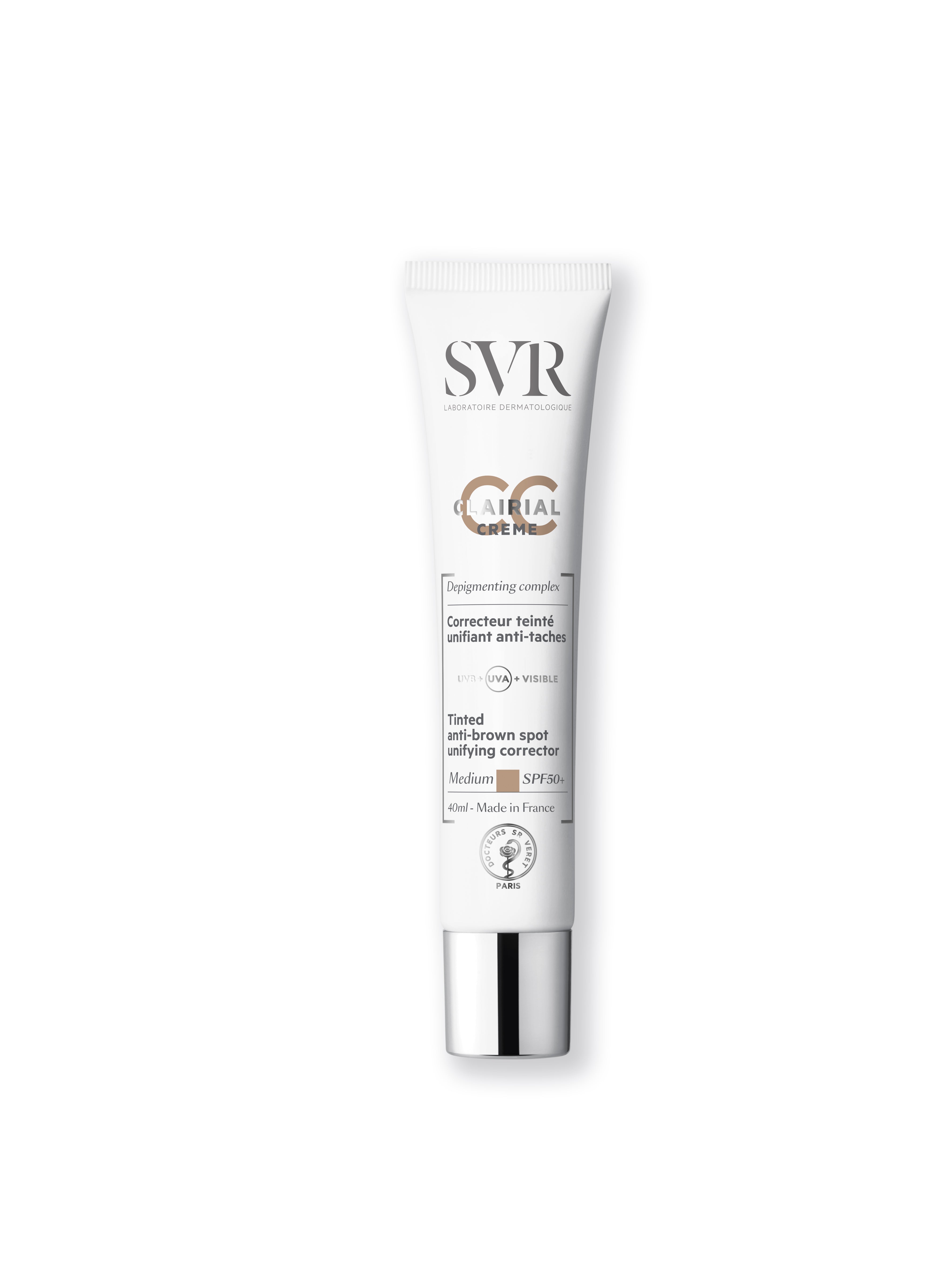 SVR Clairial CC Crema Correctora SPF50+ Tono Medio 40ml