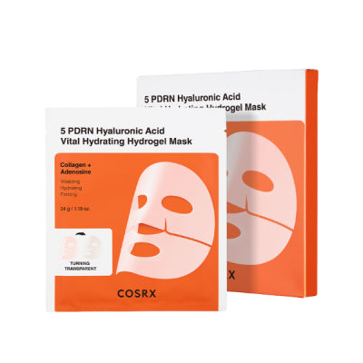 COSRX 5 PDRN Hyaluronic Vital Hydrogel Mask 3pz