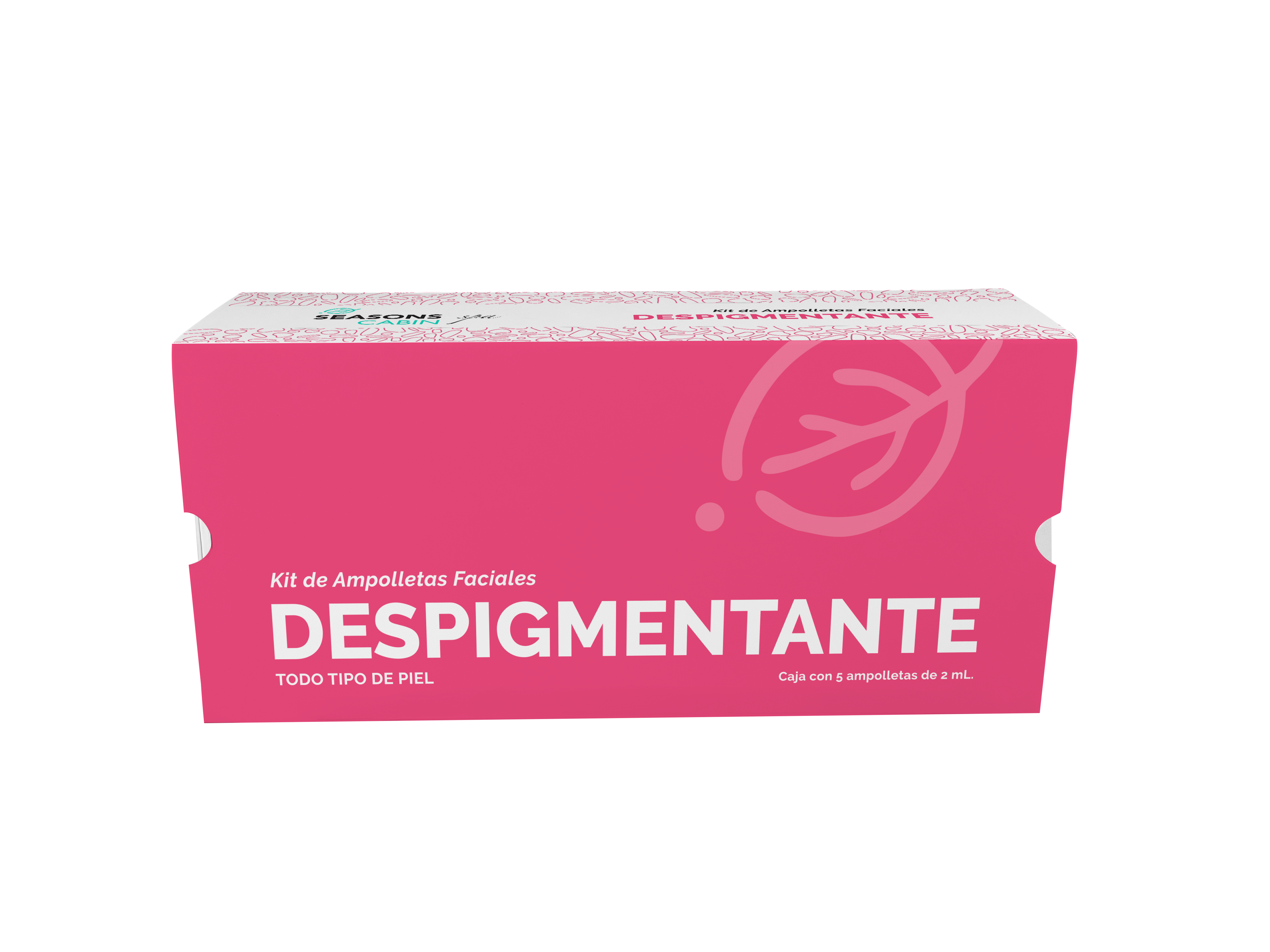 Season Love Your Skin Cabin Spa Ampolleta Despigmentante 5 pzas (2ml c/u) - SEASONS Love Your Skin
