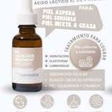 Cosmedica Sérum de Ácido Láctico 5% + Hylasin — Exfoliación Suave y Piel Renovada — DermaPharma