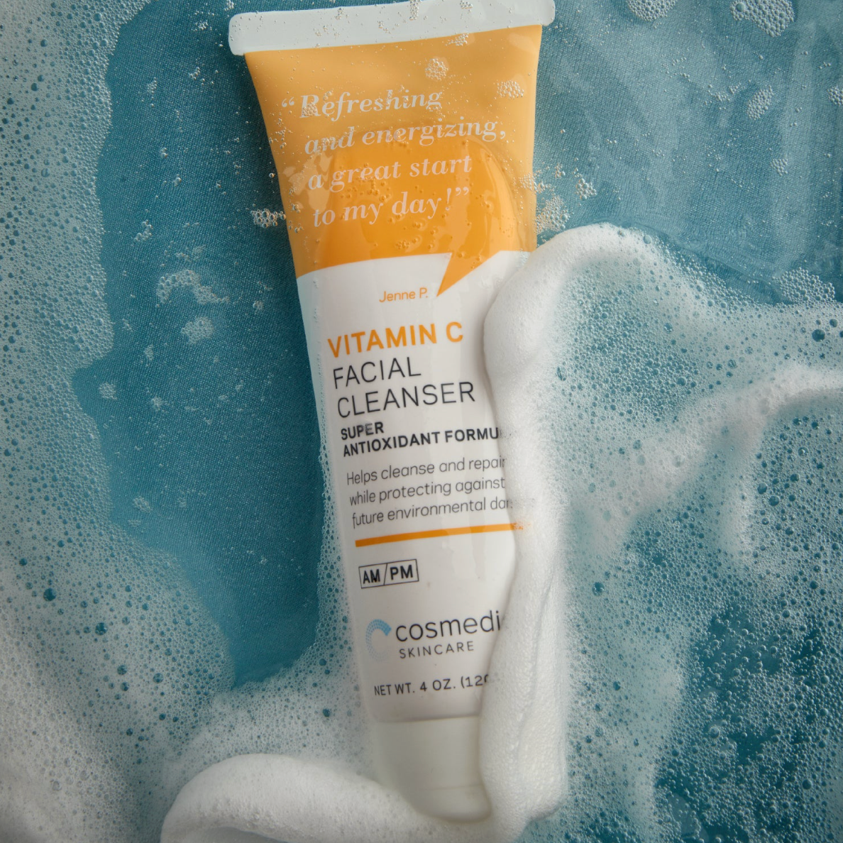 Cosmedica Limpiador Facial con Vitamina C — Limpieza que Ilumina — DermaPharma