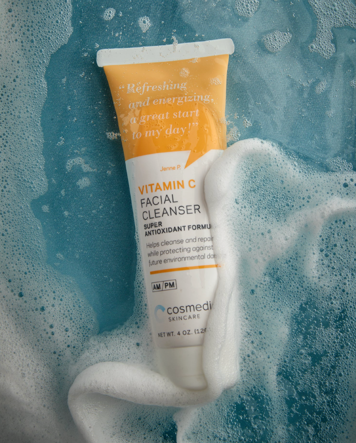 Cosmedica Limpiador Facial con Vitamina C — Limpieza que Ilumina — DermaPharma