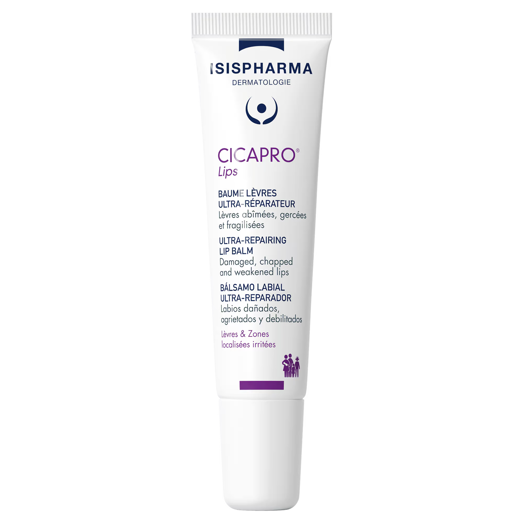Isispharma Cicapro Lips — Bálsamo Labial Reparador — DermaPharma