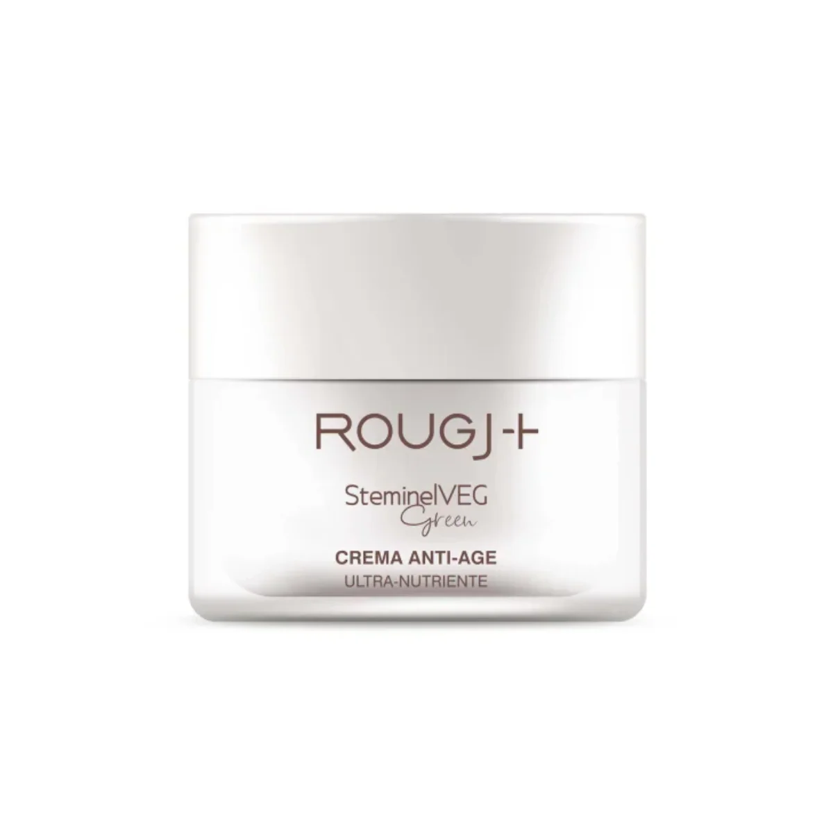Rougj SteminelVeg Green crema antiedad ultra nutritiva, tarro de vidrio de 50 ml