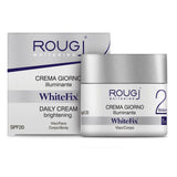 Rougj WhiteFix Crema de Día Fuerte 10% SPF 20, frasco de 50 ml, crema despigmentante