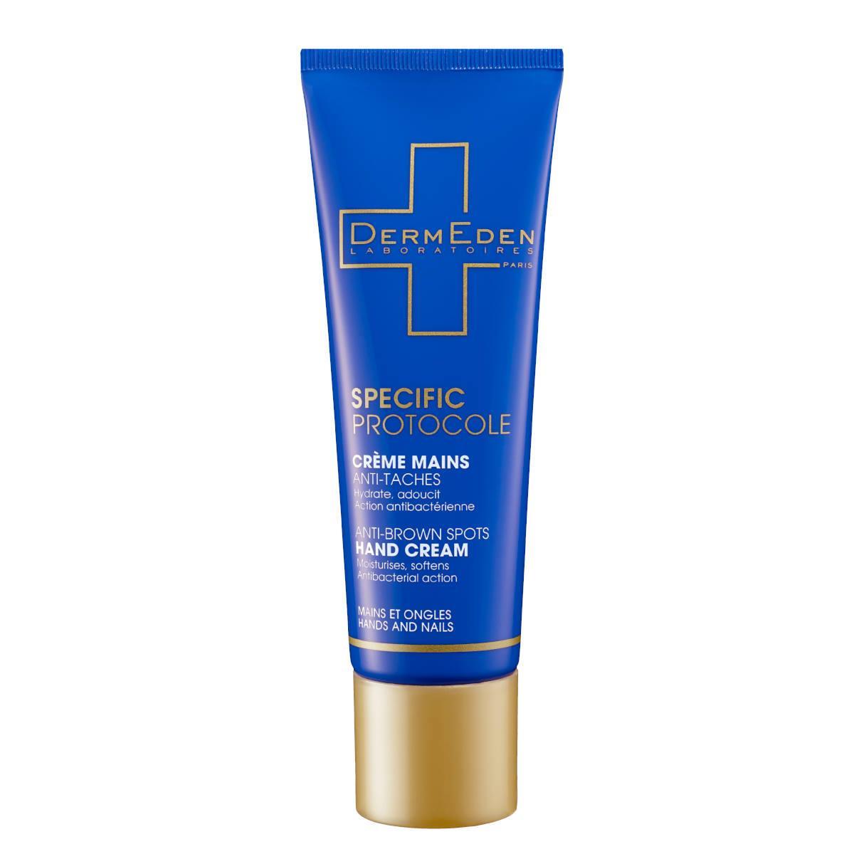DermEden Crema para Manos Acción Global 50 ml, crema de manos antimanchas e hidratante