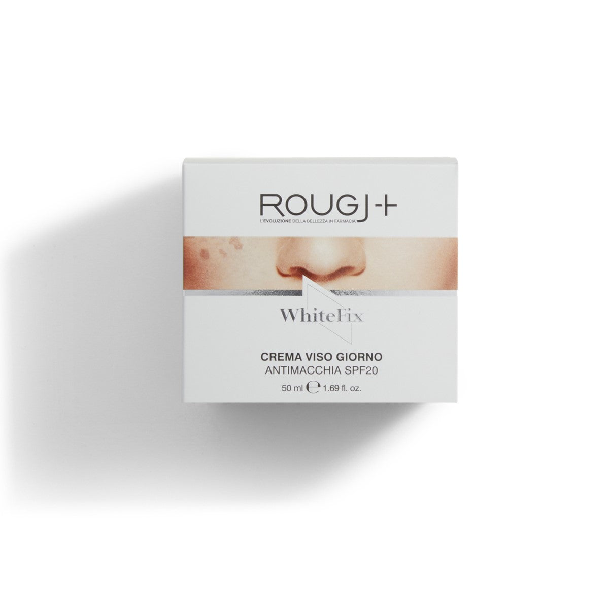 Rougj WhiteFix Crema de Día Antimanchas SPF 20, frasco de 50 ml, línea despigmentante