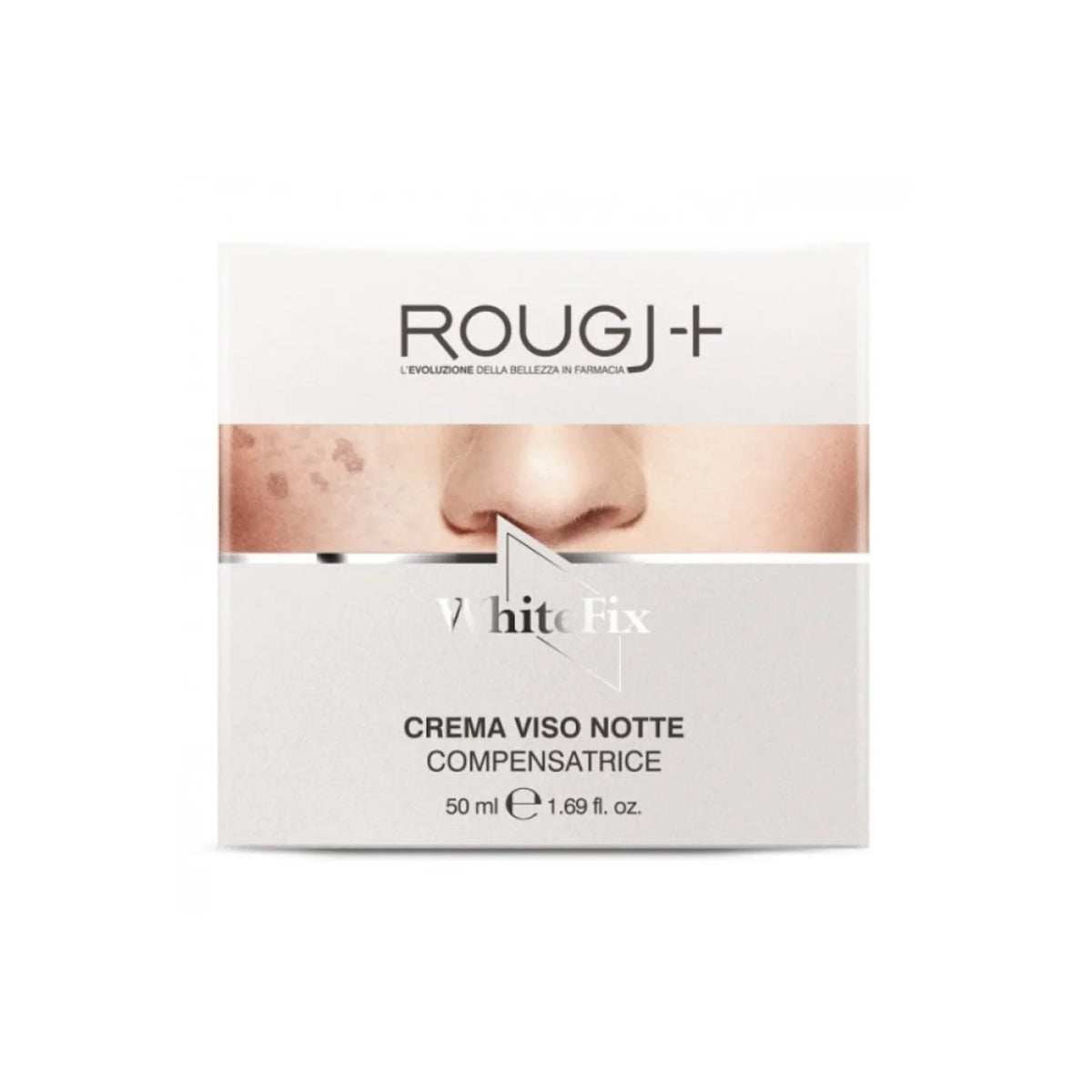 Rougj WhiteFix Crema de Noche Compensadora con ceramidas, frasco de 50 ml