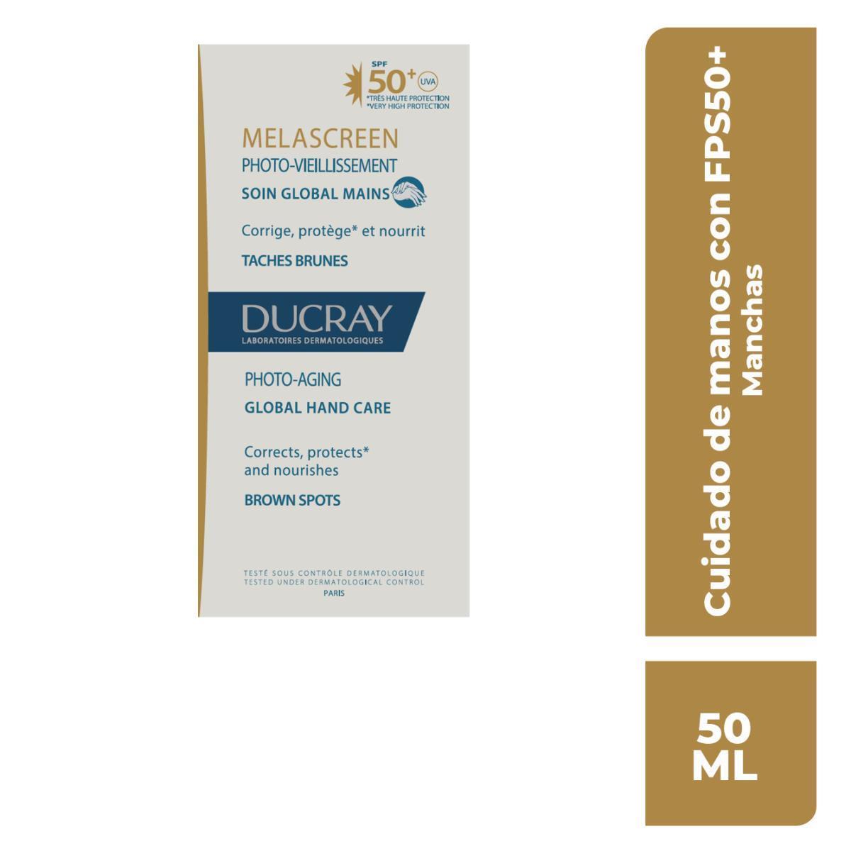 Ducray Melascreen Crema de Manos Antimanchas SPF50+ 50ml — DermaPharma