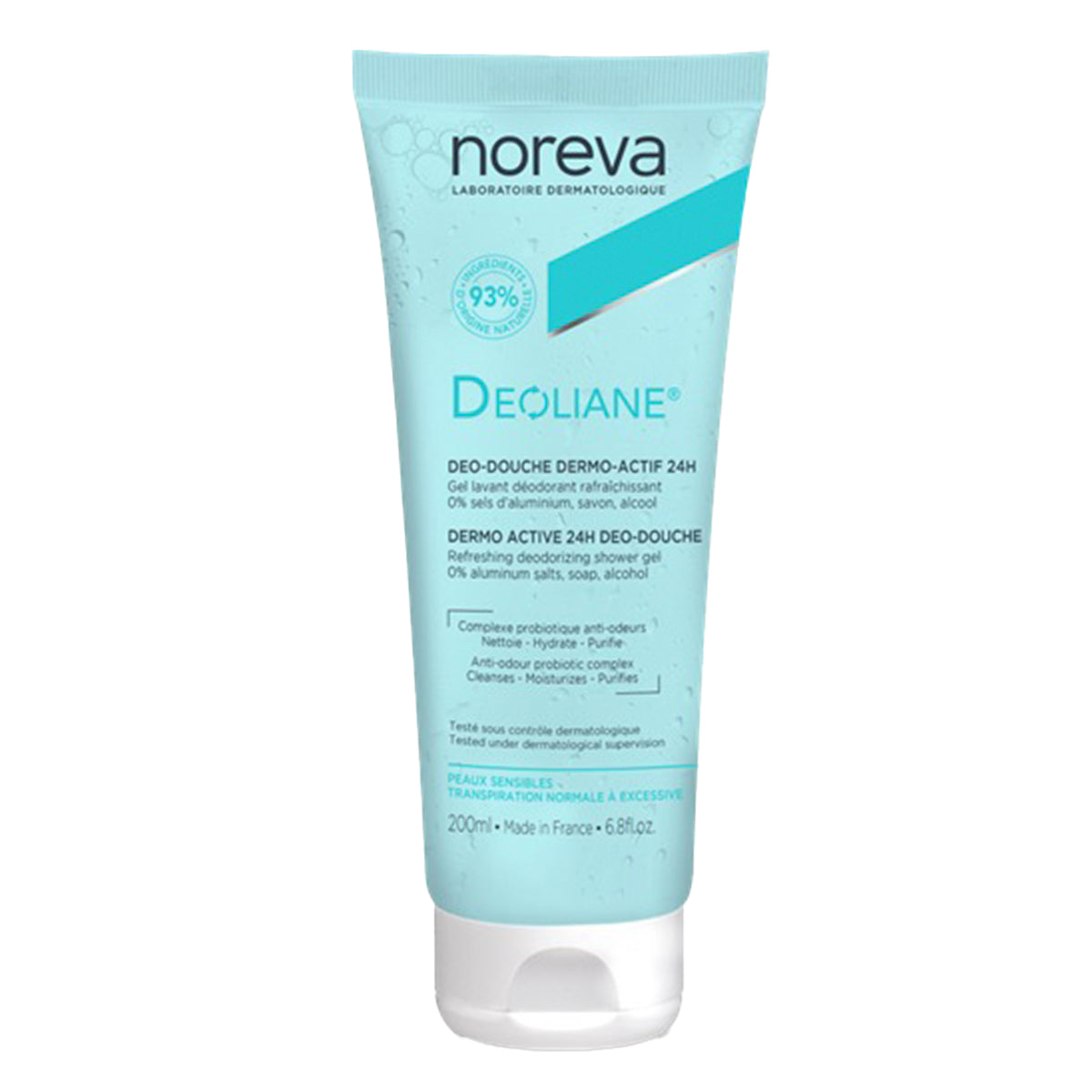 Noreva Deoliane Gel de Ducha 200ml — Higiene Dermatológica — DermaPharma