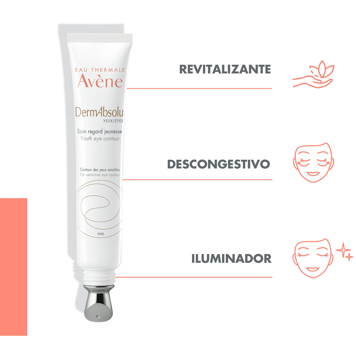 Avène DermAbsolu Contorno de Ojos Revitalizante 15ml — DermaPharma