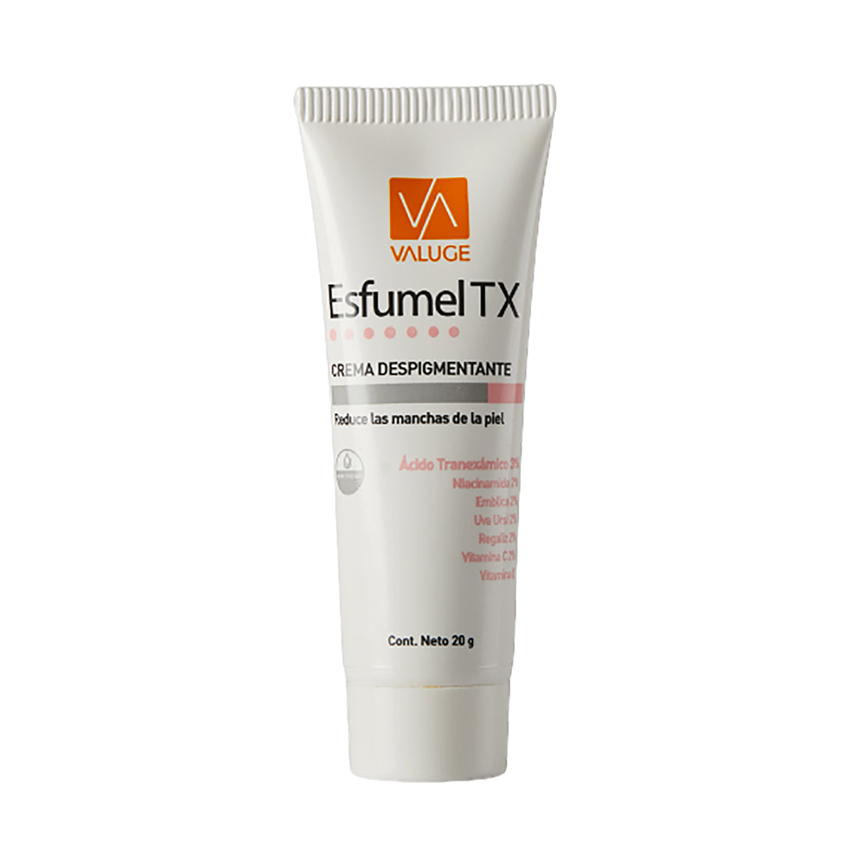 Valuge Esfumel TX crema despigmentante con ácido tranexámico 3% 20 g