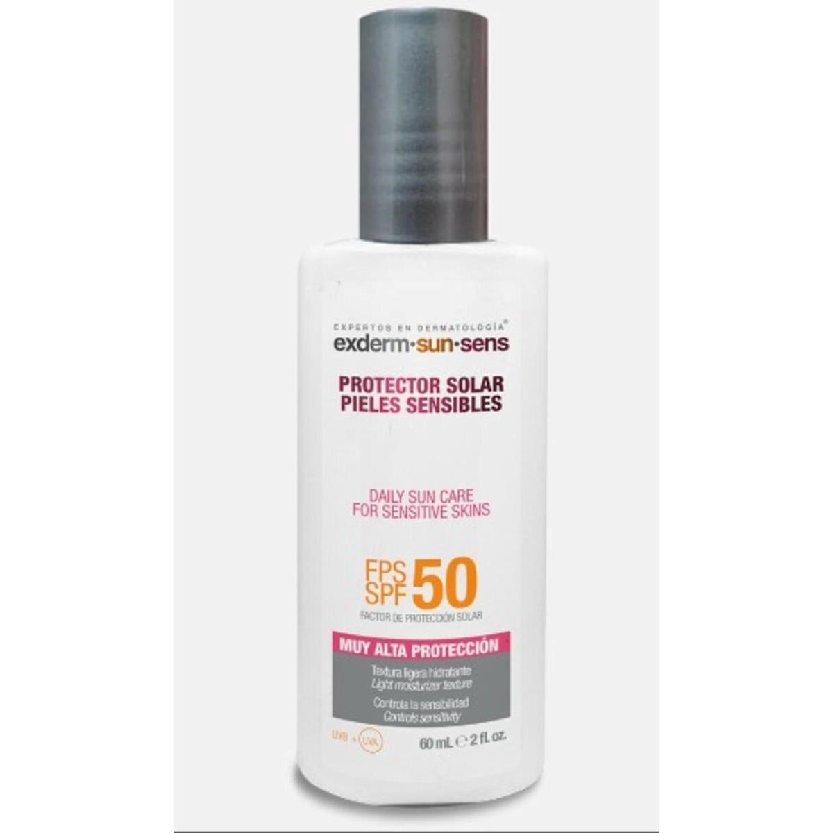 Exderm Sun Sens Protector Solar FPS 50 — Para Pieles Sensibles y Reactivas — DermaPharma