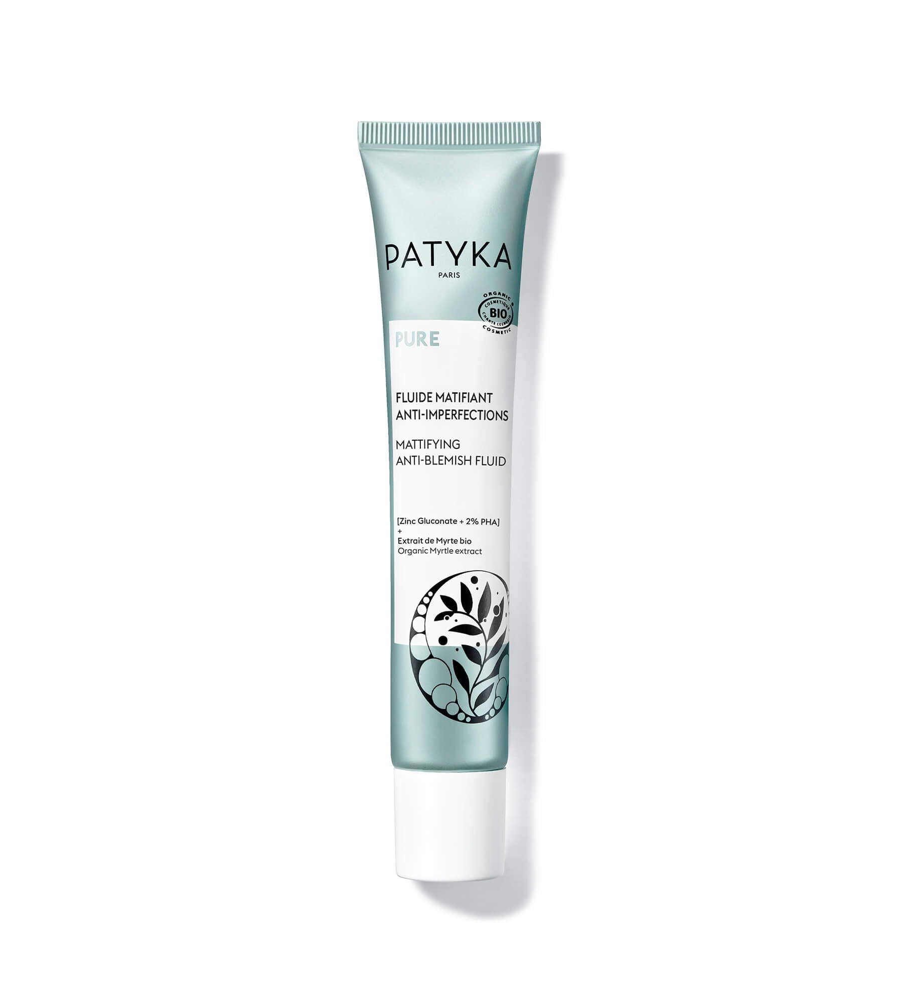 Patyka Pure Matte Perfecting Fluid 40ml — Fluido Matificante — DermaPharma