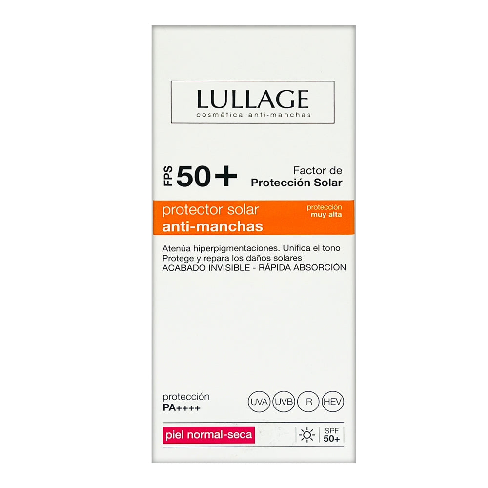 Lullage Fluido Solar Antimanchas SPF 50+ 30 ml — Protege y Reduce Manchas — DermaPharma