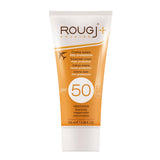 Rougj Fotoprotector SPF 50 cara y cuerpo, tubo de 100 ml, protección solar muy alta