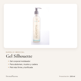 Gel Silhouette moldeador corporal Euroliv, frasco dosificador de 220 ml