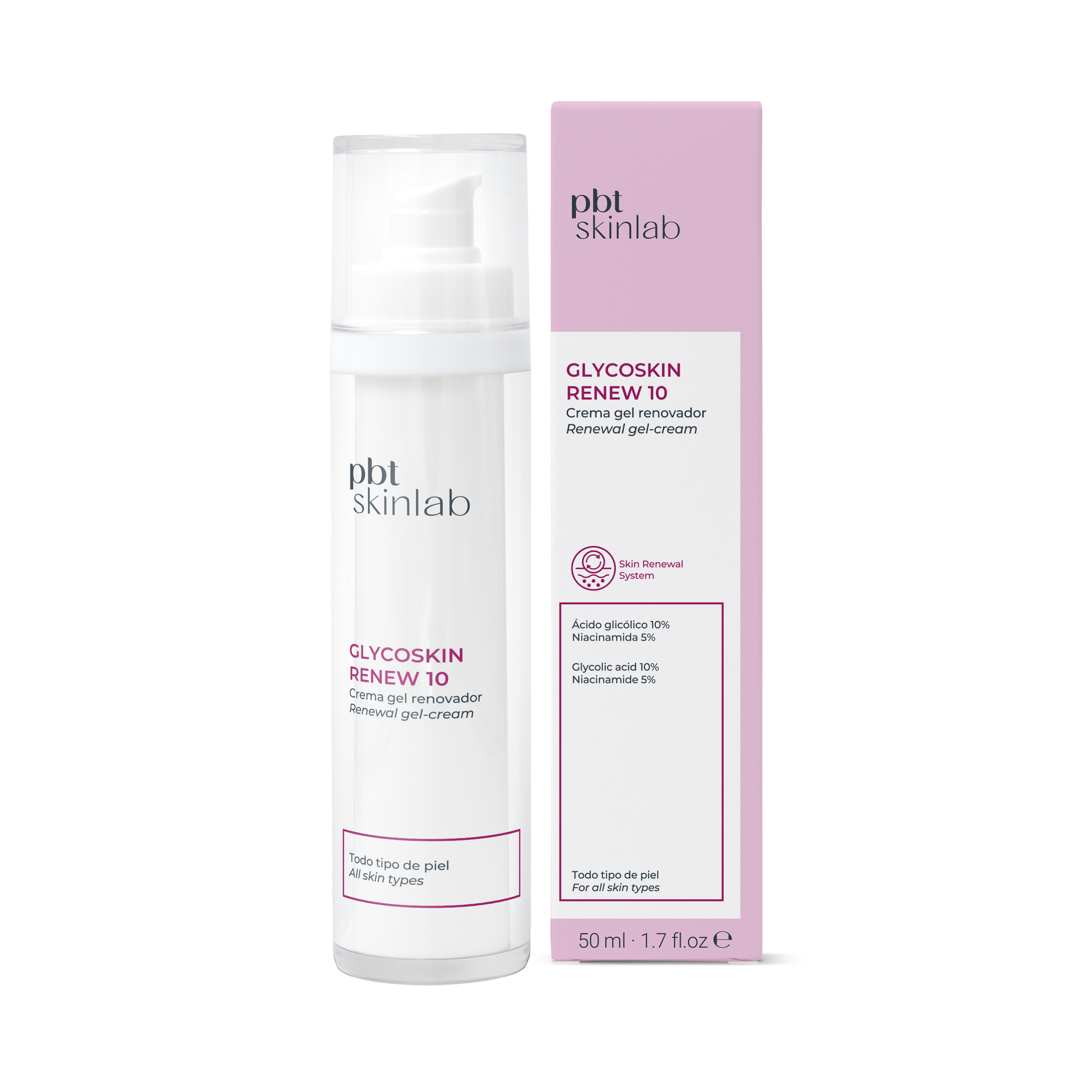 PBT Skinlab Glycoskin Renew 10 Crema Gel 50 ml