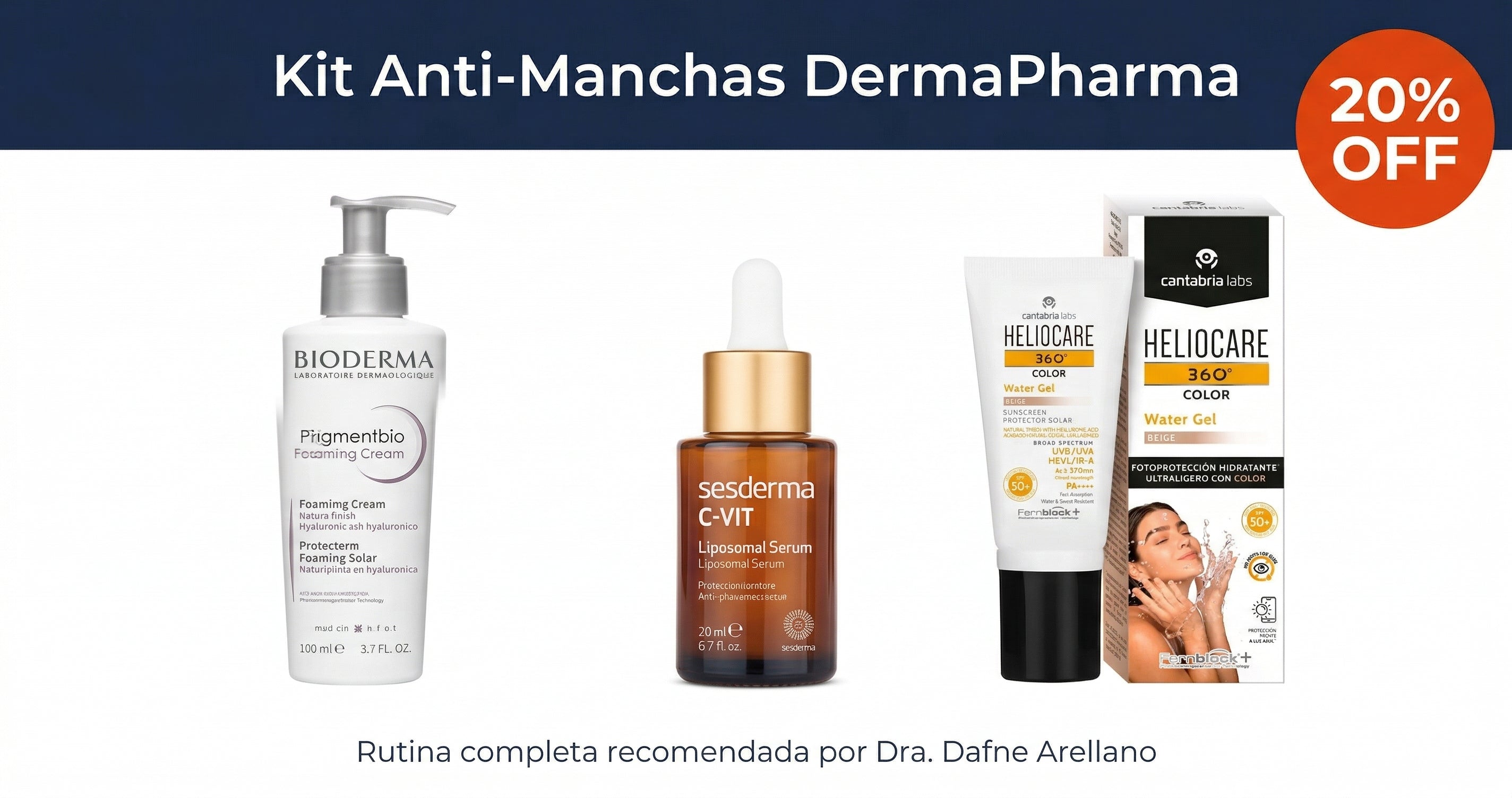 Kit Anti-Manchas DermaPharma