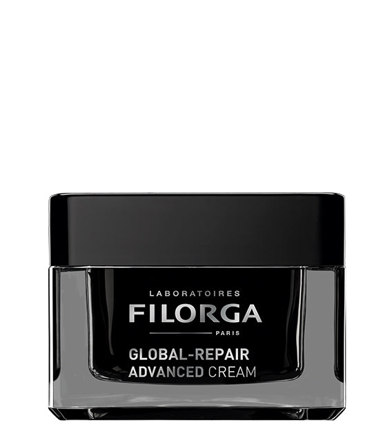 Filorga Global-Repair Advanced Crema 50 ml — crema nutri-rejuvenecedora multi-revitalizante antiedad supremo, tarro negro 50 ml