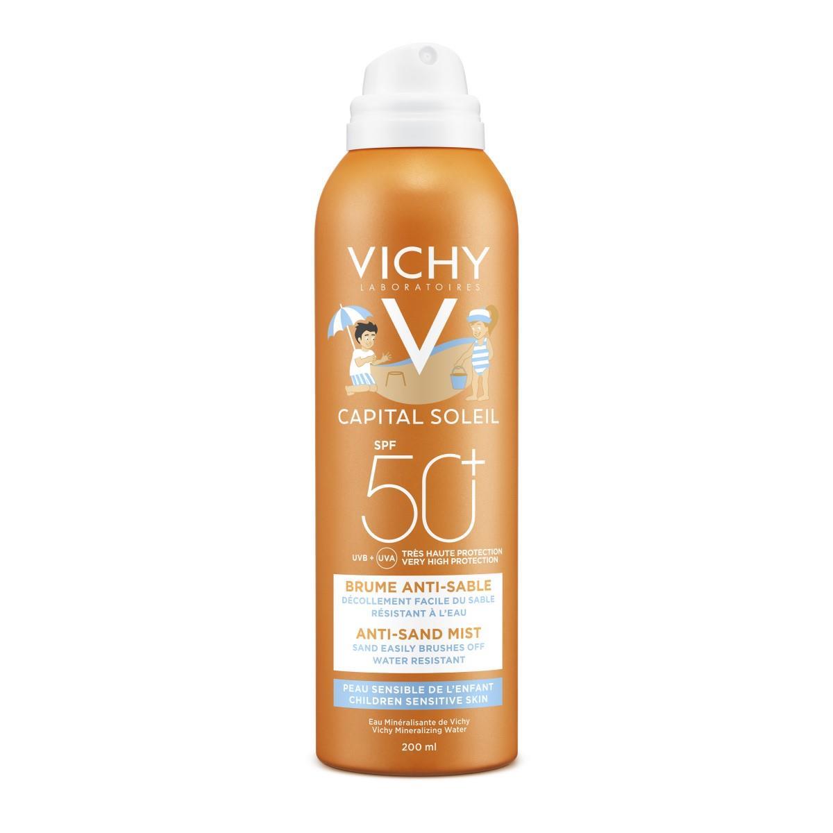 Vichy Ideal Soleil Bruma Anti Arena Infantil FPS 50+ 200Ml