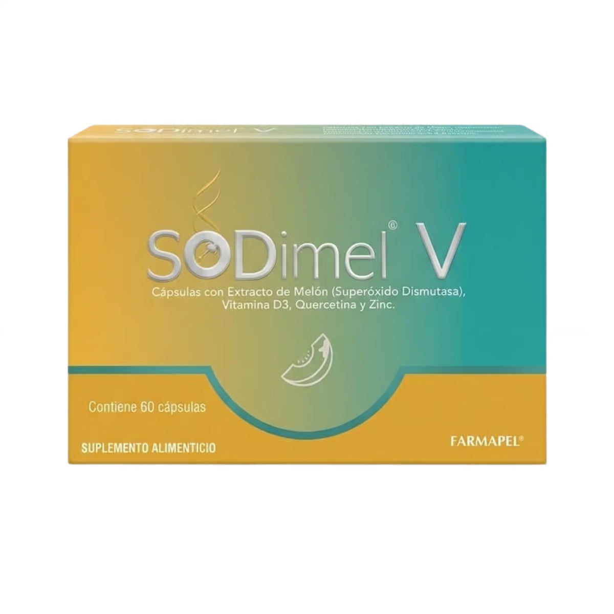 Farmapiel Sodimel V 60 Cápsulas — Antioxidante Vía Oral — DermaPharma