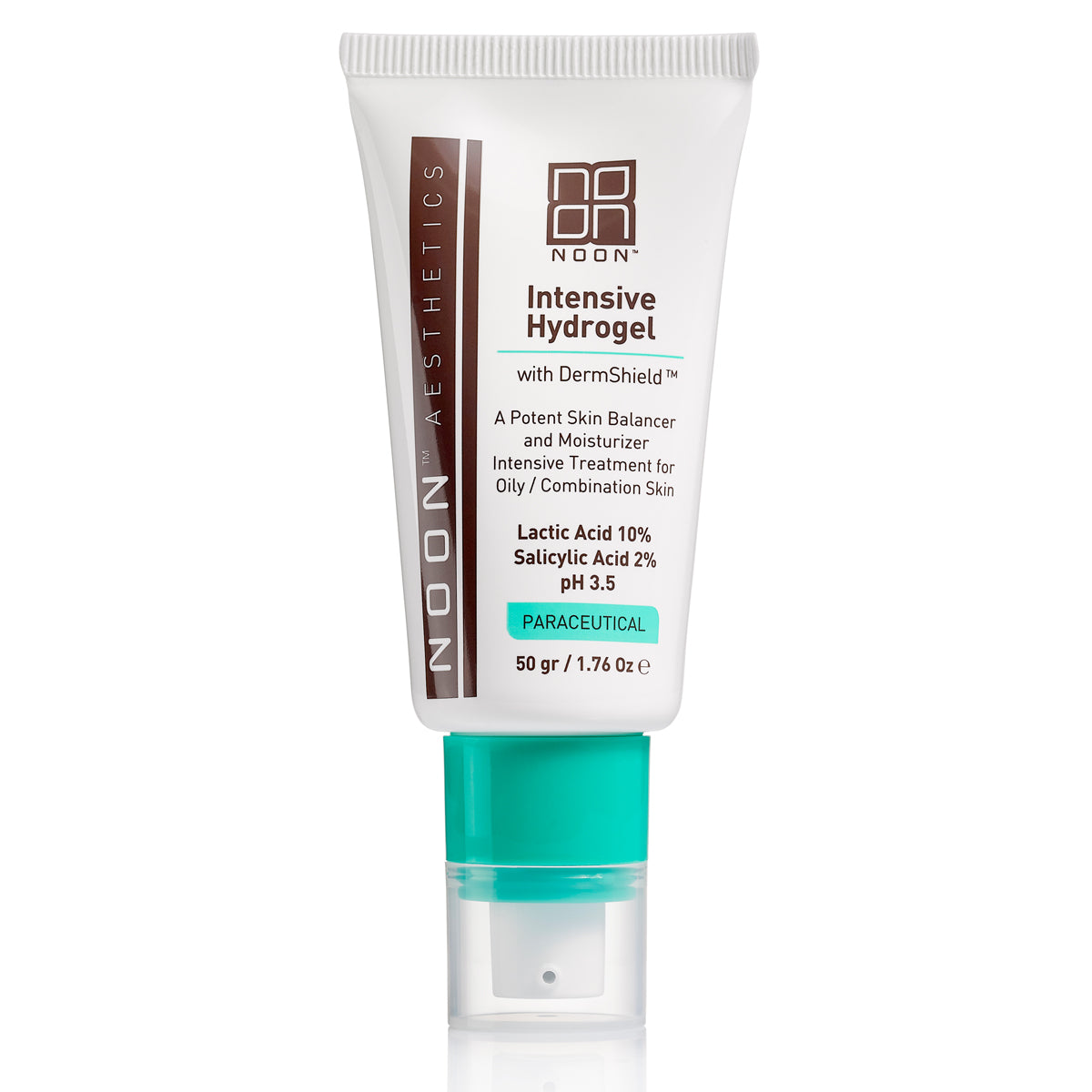 Noon Aesthetics Intensive Hydrogel emulsión para piel grasa con ácido salicílico 50 g