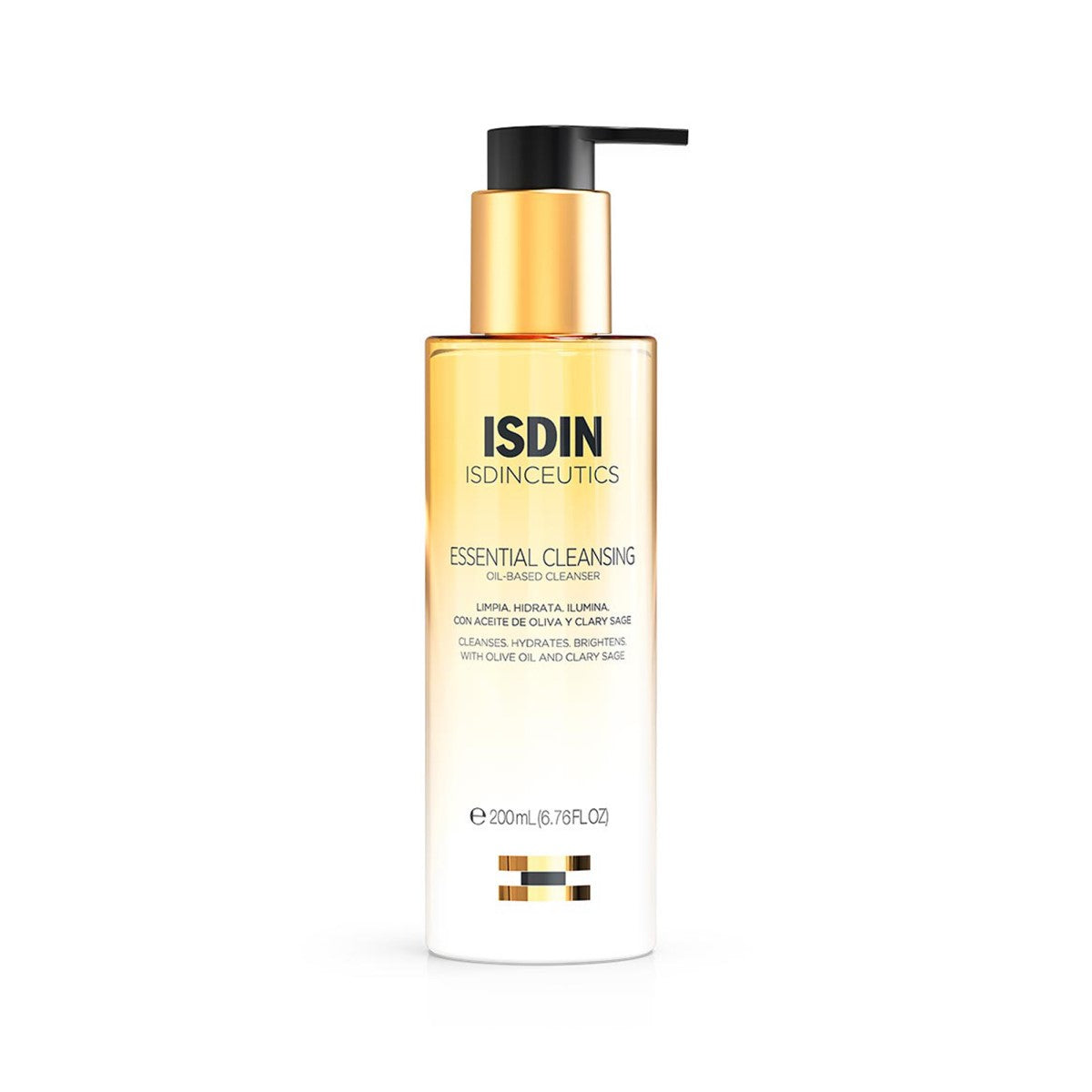 ISDIN Isdinceutics Essential Cleansing aceite limpiador facial desmaquillante 200 ml