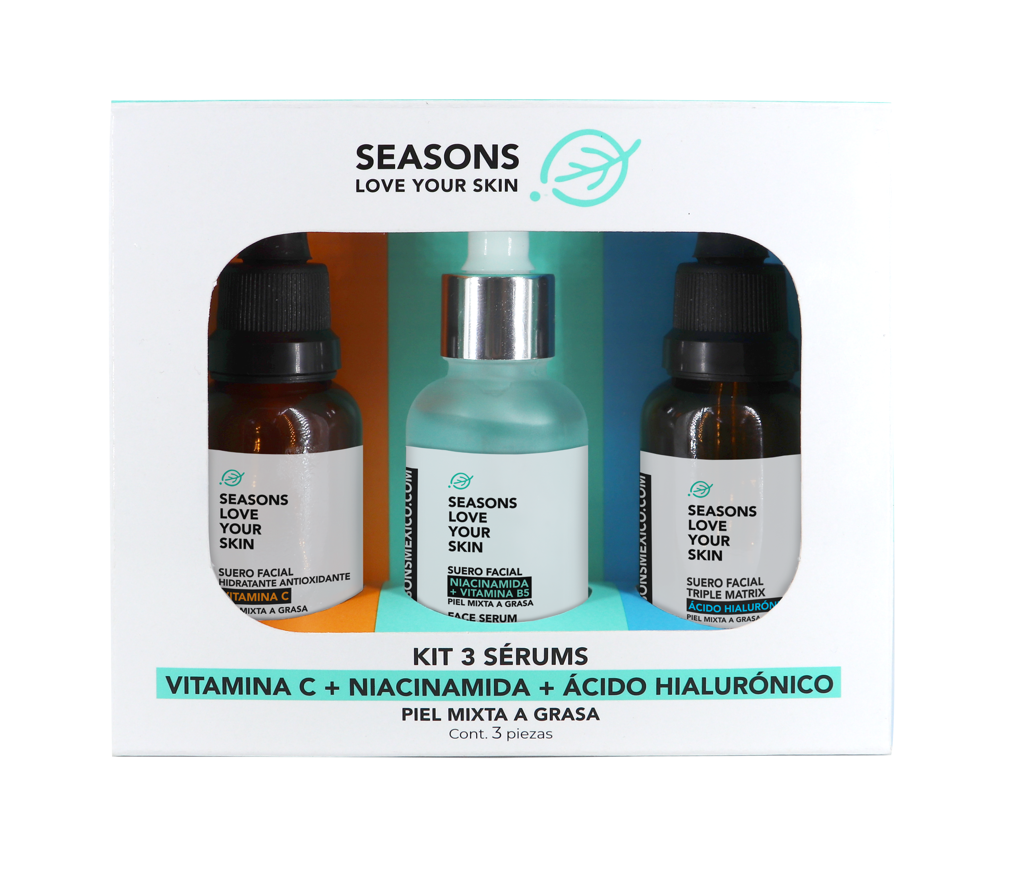 Season Love Your Skin Kit 3 Sérums - SEASONS Love Your Skin