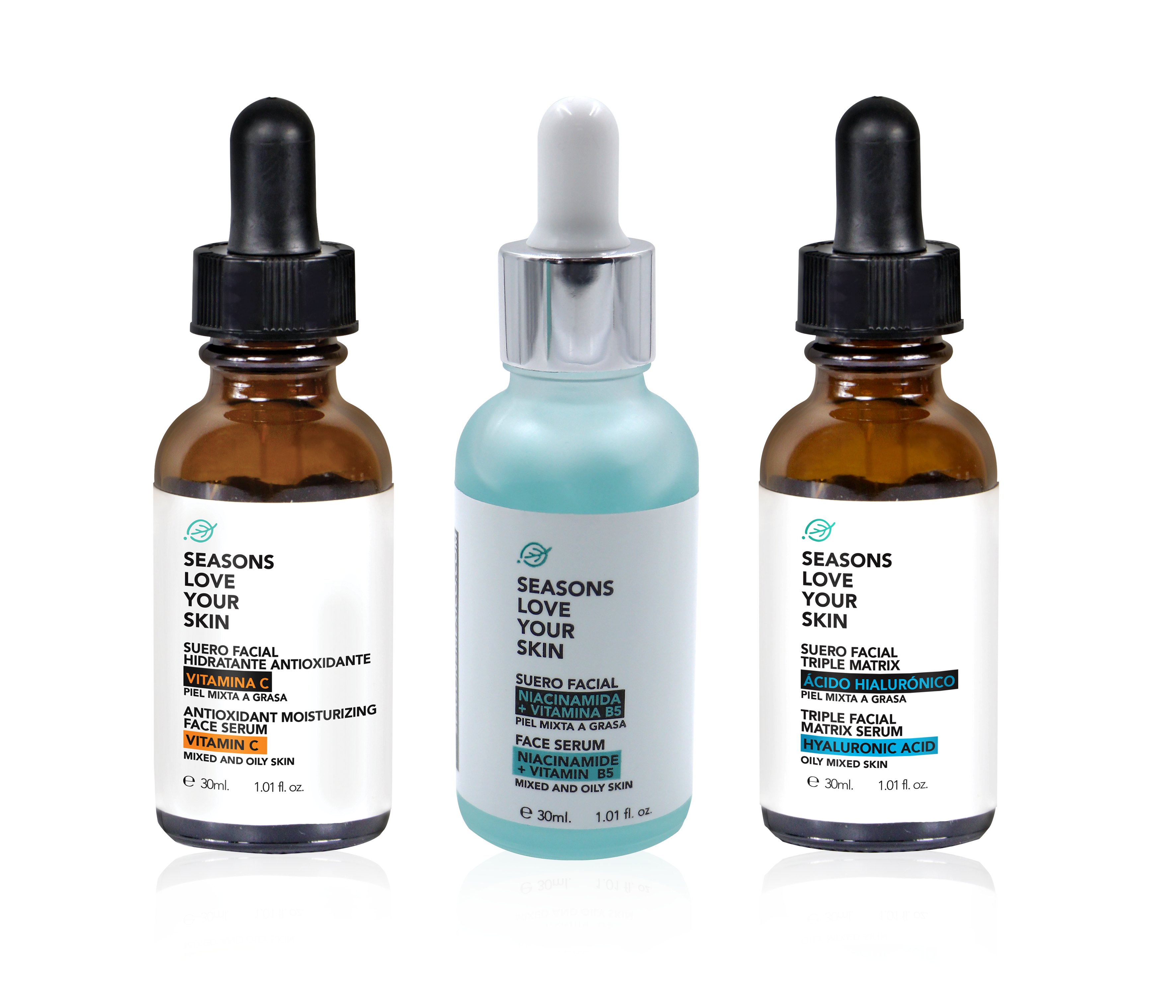 Season Love Your Skin Kit 3 Sérums - SEASONS Love Your Skin