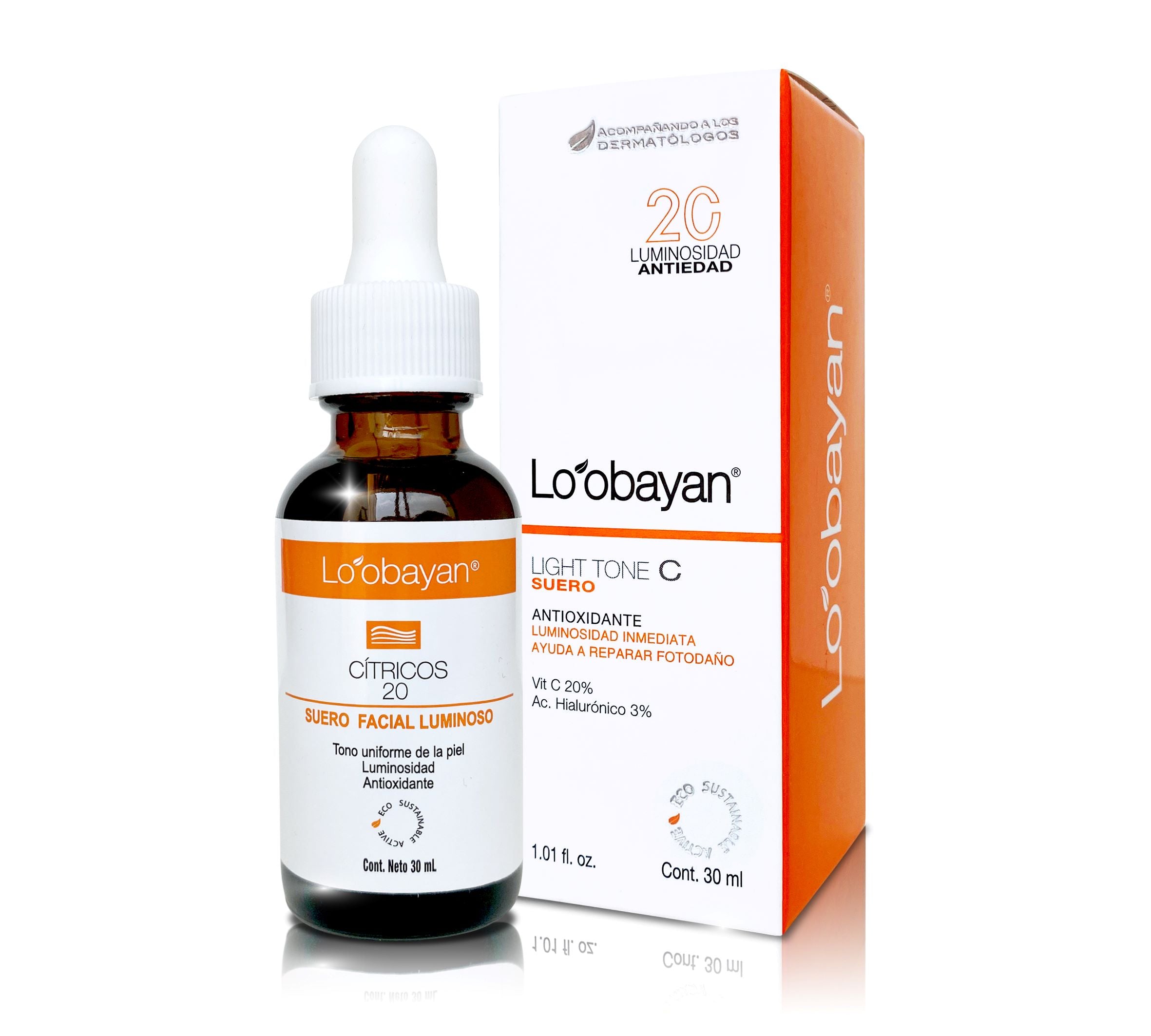 Loobayan Cítricos 20 Sérum Vitamina C 30ml — DermaPharma