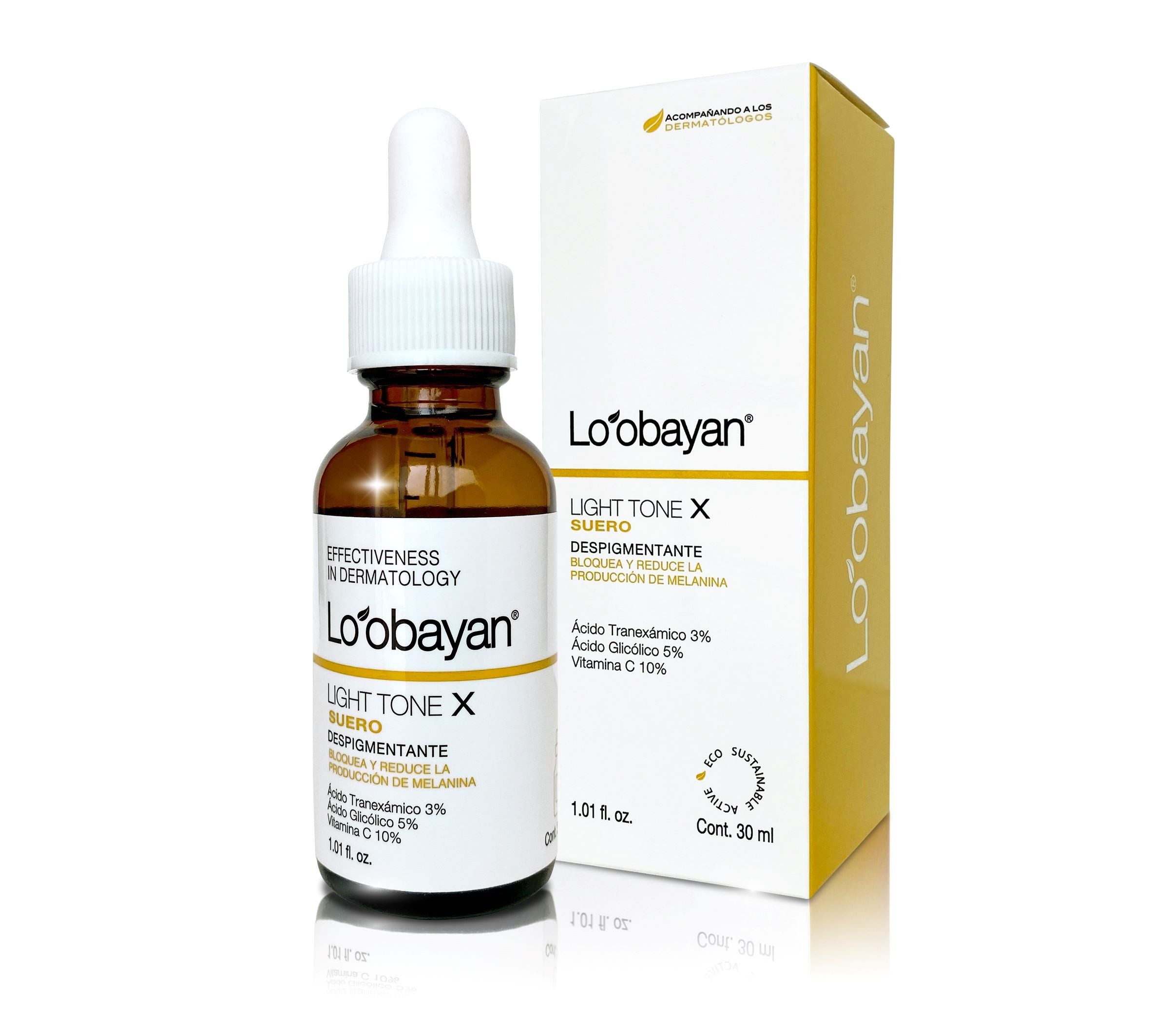 Loobayan Light Tone X 30ml — Despigmentante Intensivo — DermaPharma