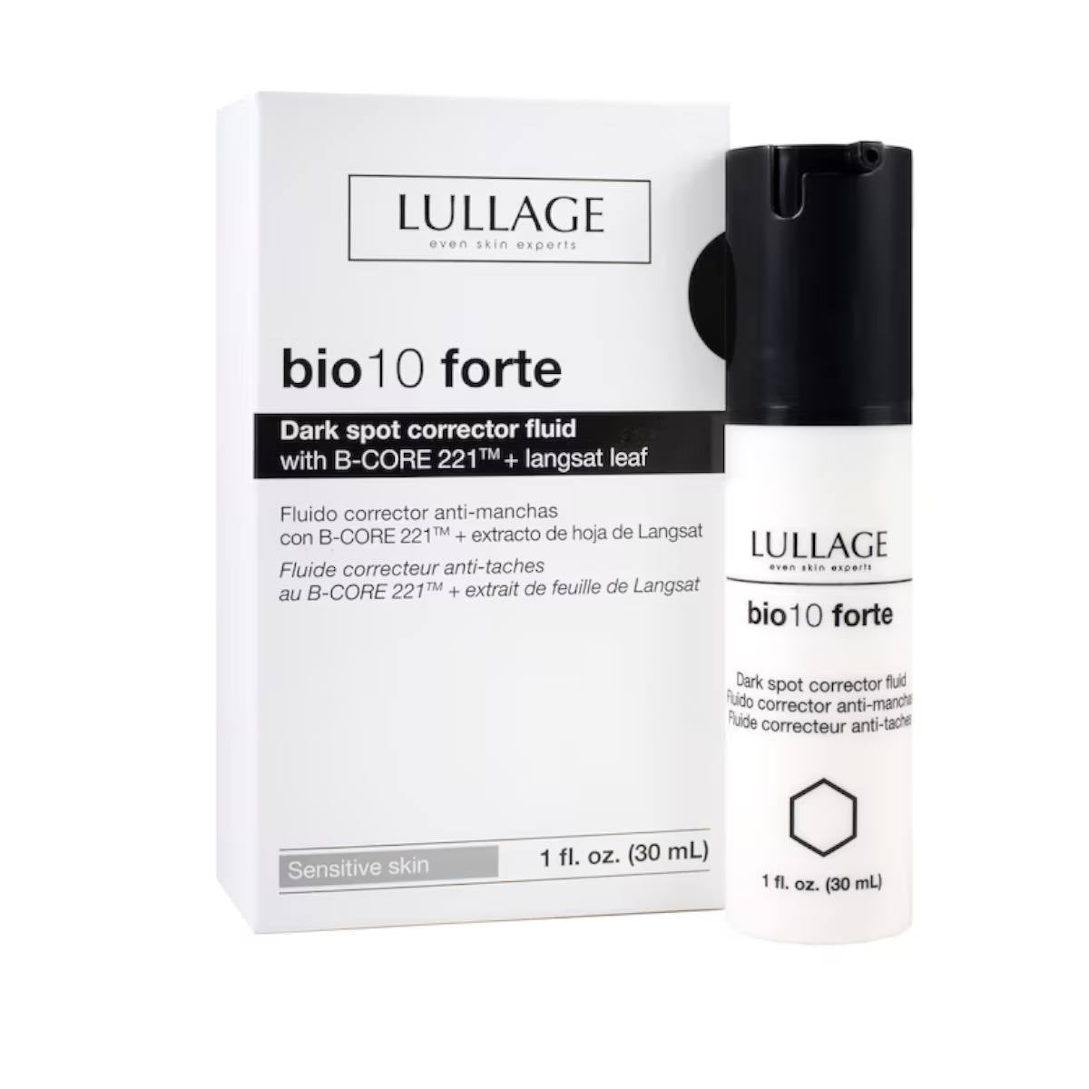 Lullage Bio10 Forte Fluido Corrector de Manchas Piel Sensible 30 ml — Antimanchas — DermaPharma