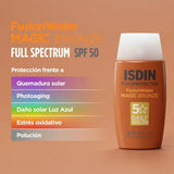 ISDIN Fotoprotector Fusion Water Color Bronze SPF50 50ml — DermaPharma