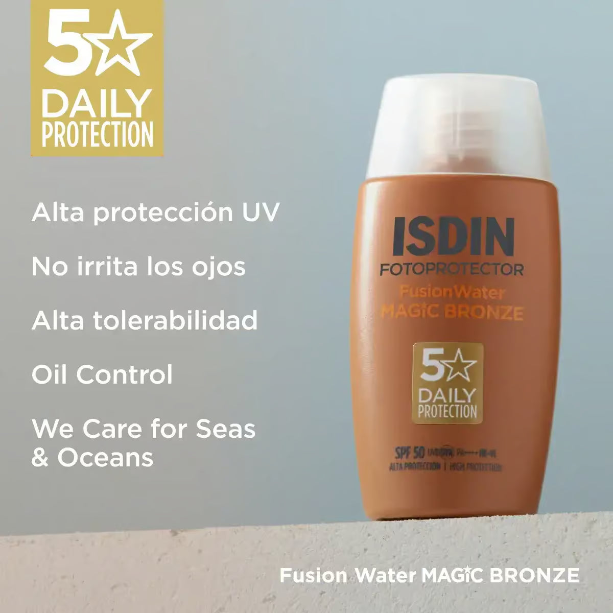 ISDIN Fotoprotector Fusion Water Color Bronze SPF50 50ml — DermaPharma