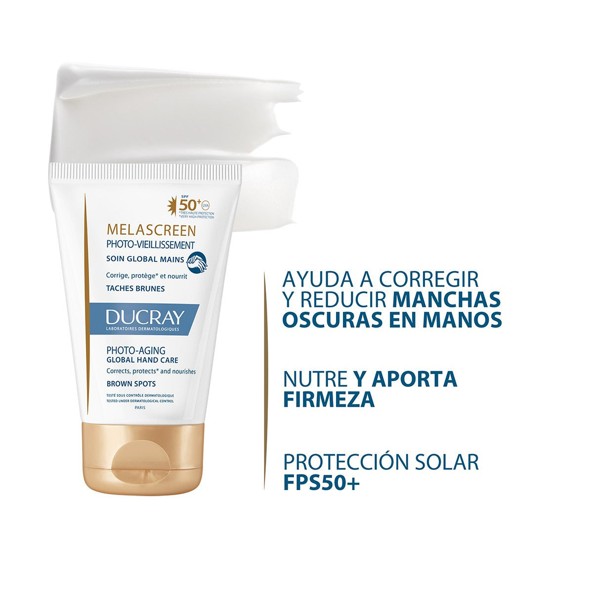 Ducray Melascreen Crema de Manos Antimanchas SPF50+ 50ml — DermaPharma