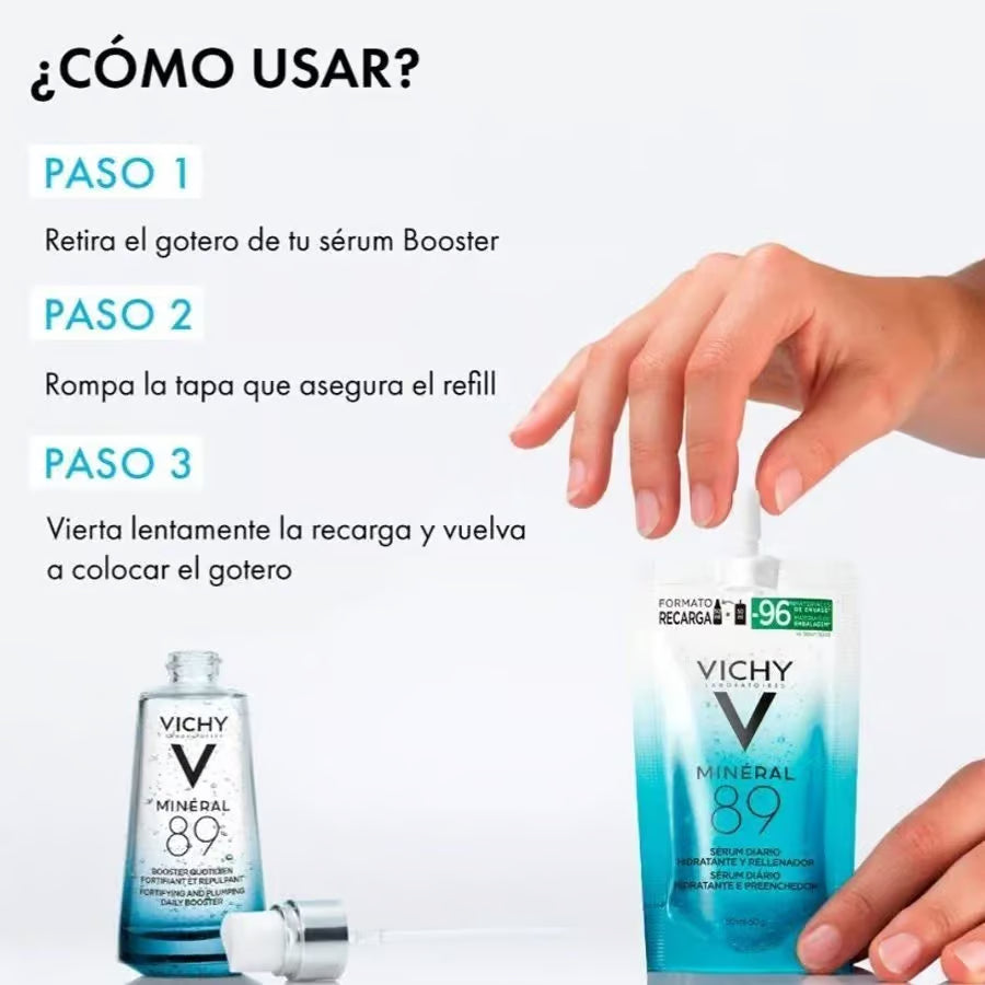 Vichy Minéral 89 Refill Booster 50ml — Repuesto — DermaPharma