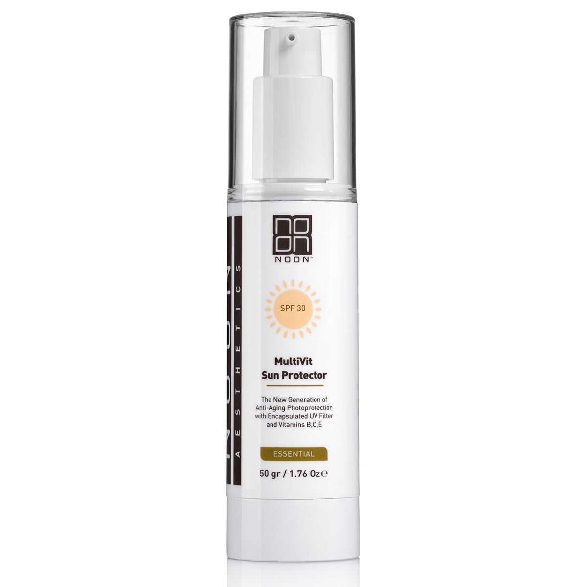 Noon Aesthetics MultiVit Sun Protector SPF 30 protector solar facial 50 g
