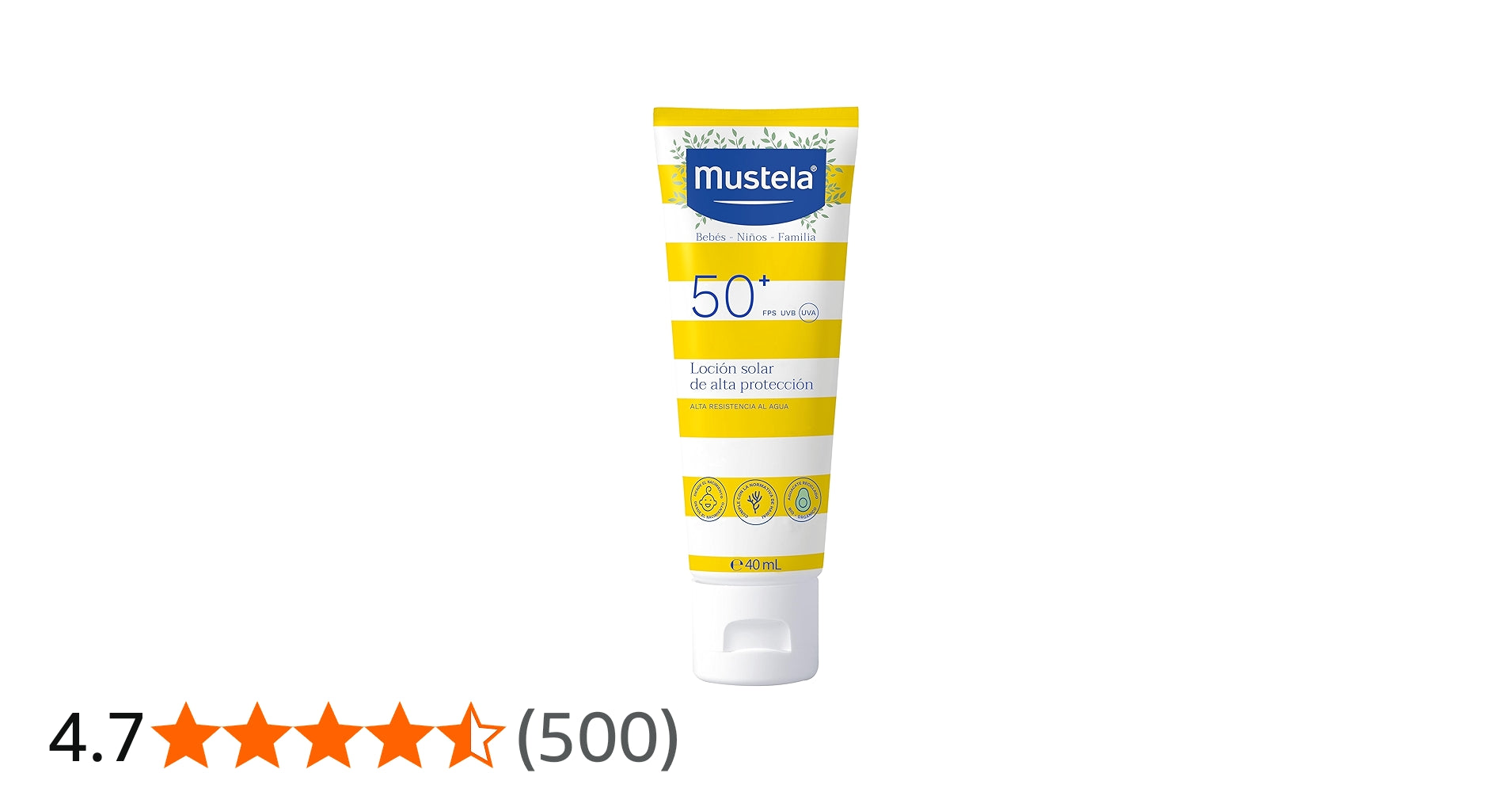 Mustela Mus-sl Protector Solar 40ml