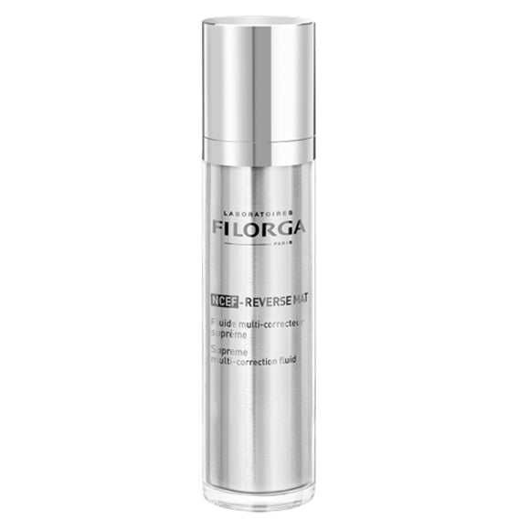 Filorga NCEF-Reverse Mat 50 ml — fluido multicorrector supremo matificante con NCEF, frasco airless 50 ml