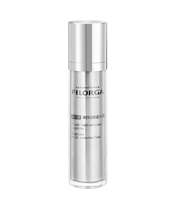 Filorga NCEF-Reverse Mat 50 ml — fluido multicorrector supremo matificante con NCEF, frasco airless 50 ml