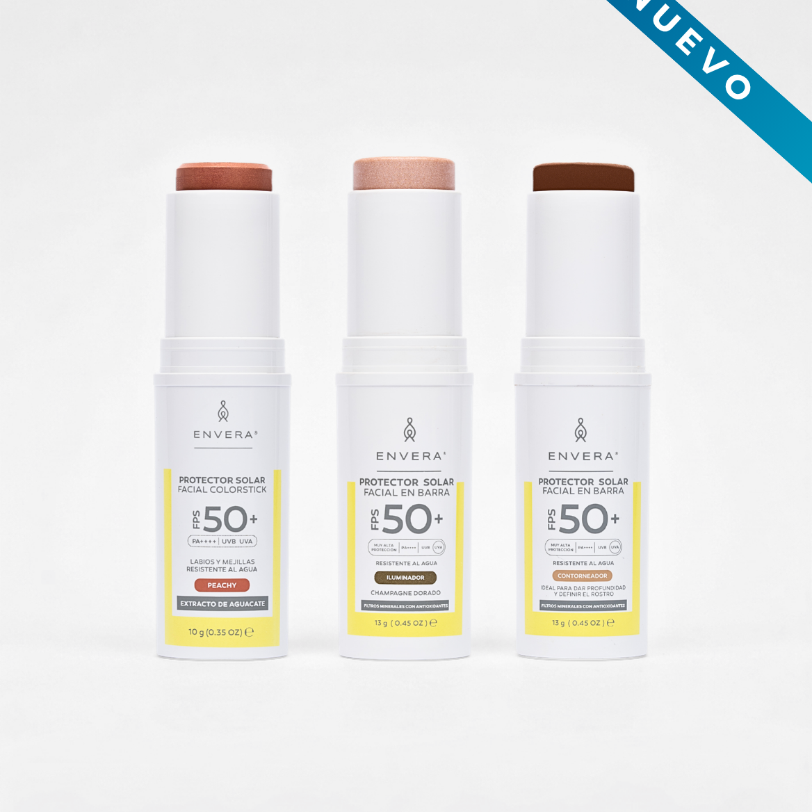 Envera Protector Solar en Barra de Color Iluminador 10g — DermaPharma