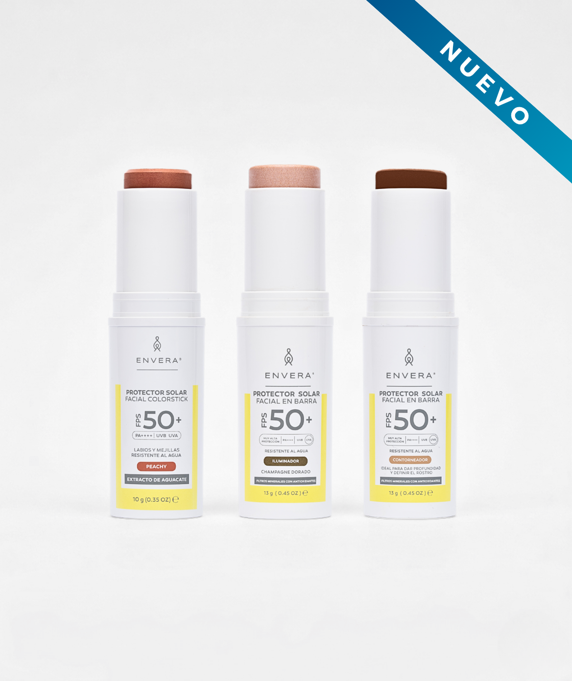Envera Protector Solar en Barra de Color Iluminador 10g — DermaPharma
