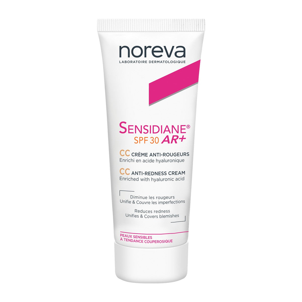 Noreva Sensidiane AR+ CC Cream FPS 30 40ml con color antirojeces