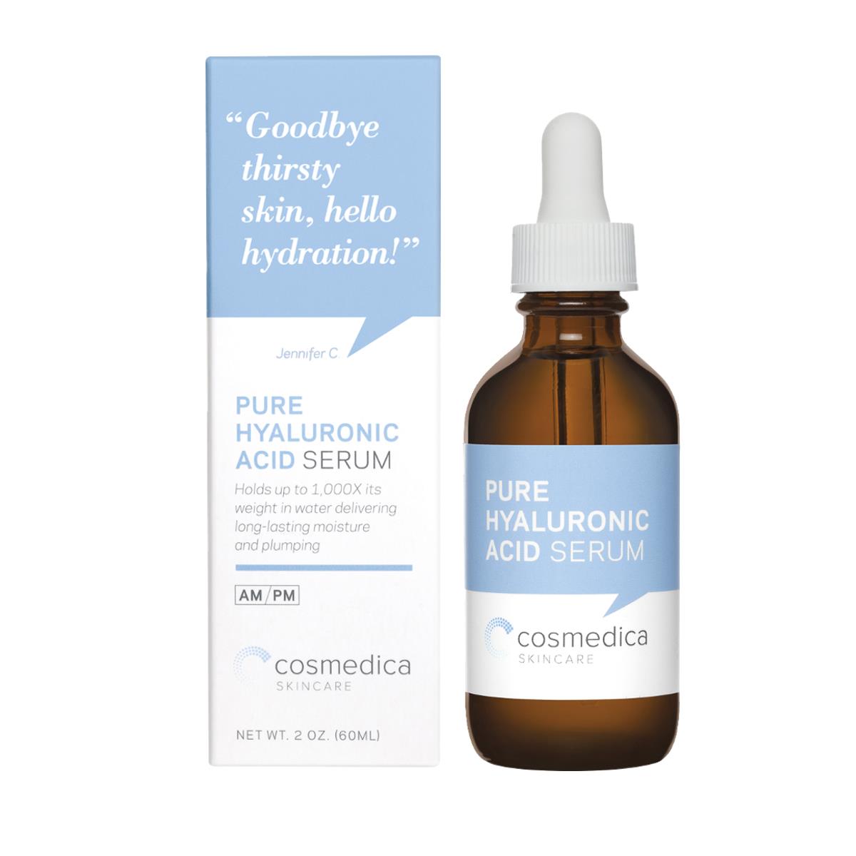Cosmedica Sérum de Ácido Hialurónico Puro 60 ml — Hidratación Intensa Diaria — DermaPharma