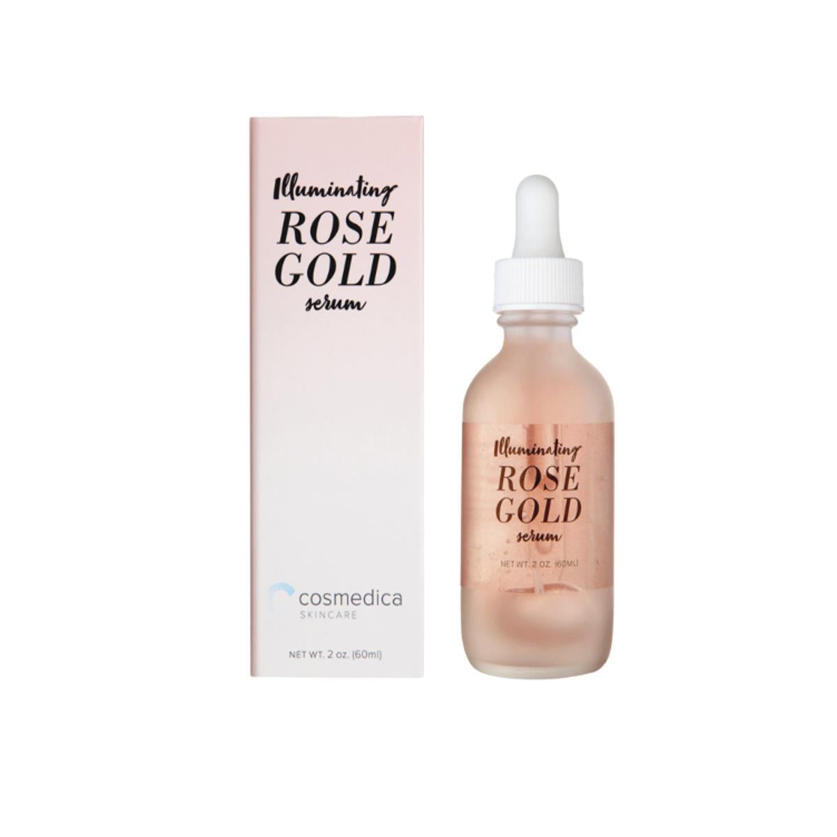 Cosmedica Sérum Iluminador Rose Gold 60 ml — Luminosidad e Hidratación con Efecto Glow — DermaPharma