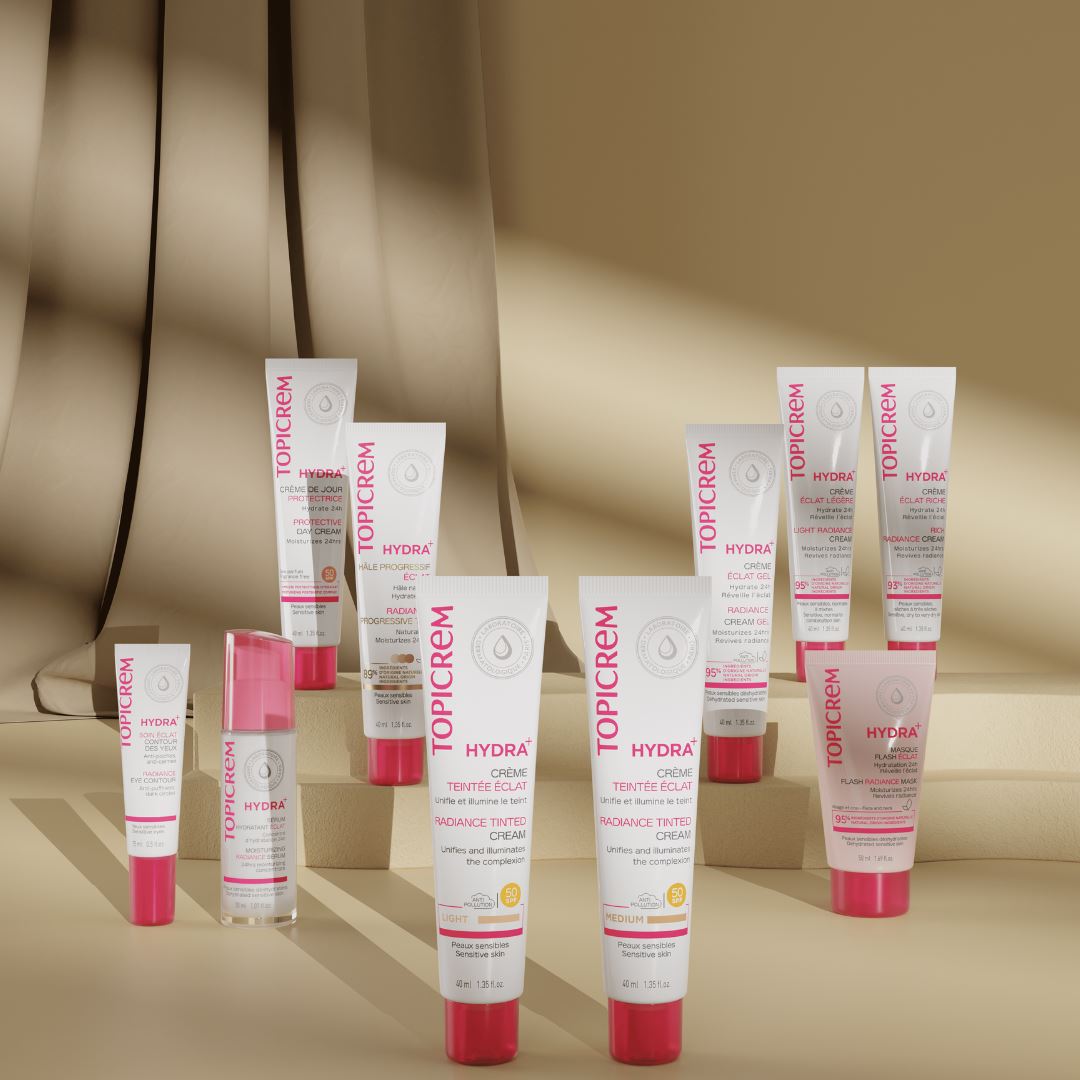 Topicrem Hydra+ Crema Hidratante Ligera Radiante 40ml