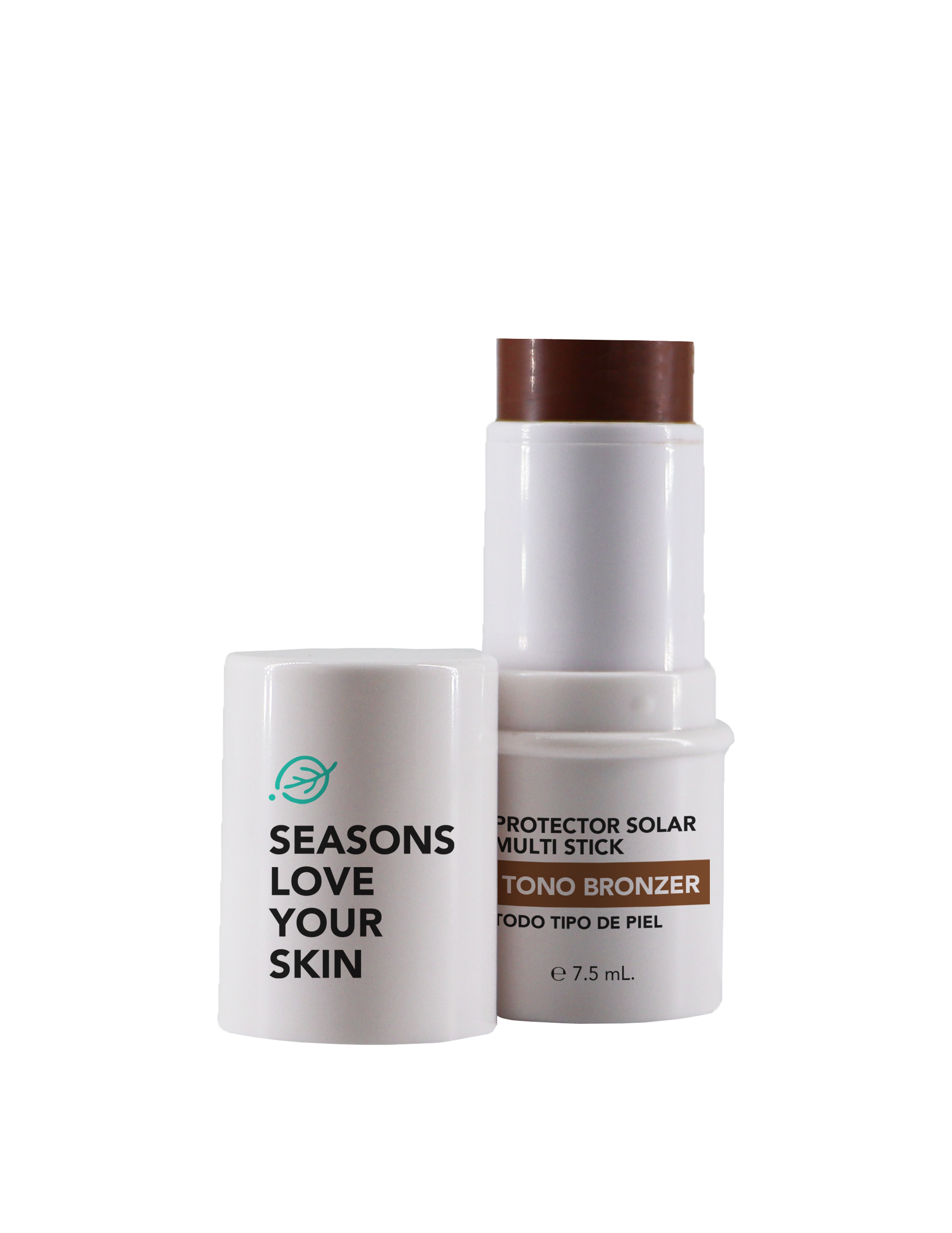 Season Love Your Skin Protector Solar FPS50 Multi Stick Tono Bronzer 7.5 ml - SEASONS Love Your Skin